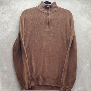 TIMBERLAND | SMALL  VTG 1/4 ZIP PULLOVER SWEATER | MACHINE WASH SEE CARE TAG STR